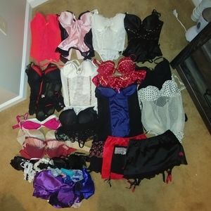 Tons of Victoria's Secret and Frederick's Lingerie